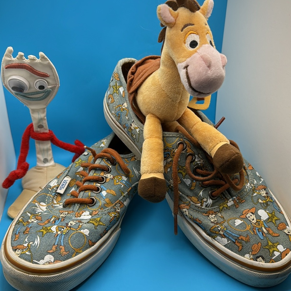 Disney , Pixar Toy Story  Vans sneakers :)